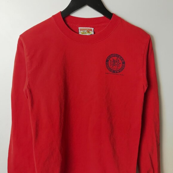 Fudpucker Tongue Twister T Shirt Vintage 90s Adult Red Small S Graphic Tee Solid - Picture 14 of 16